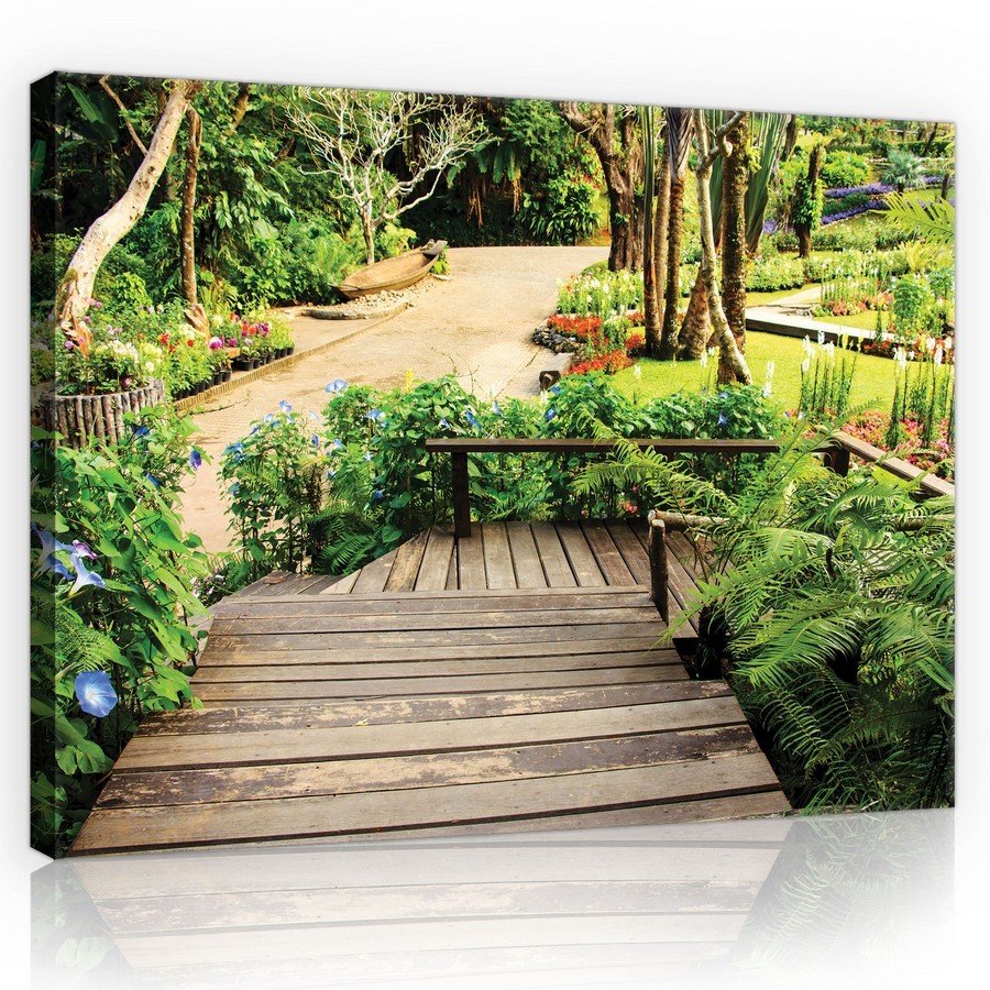 Slika na platnu: Tropsko odmaralište (2) - 75x100 cm