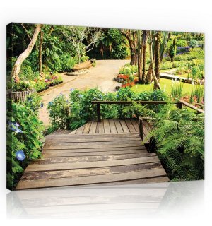 Slika na platnu: Tropsko odmaralište (2) - 75x100 cm
