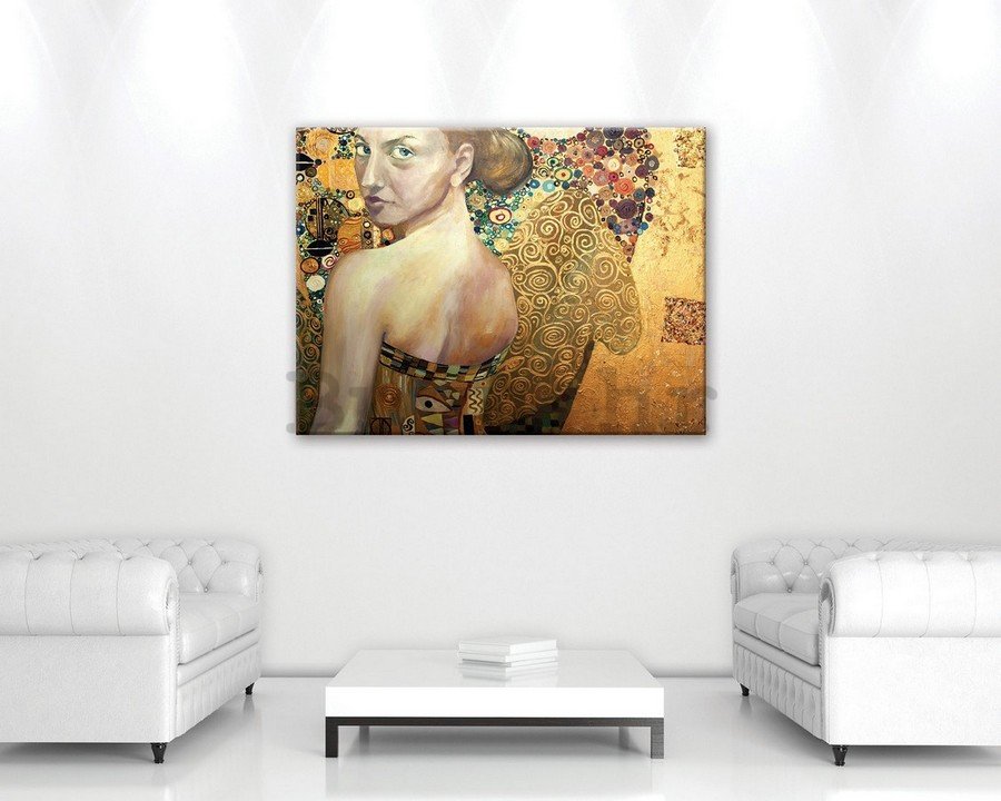Slika na platnu: Ljepotica (ulje na platnu) - 75x100 cm