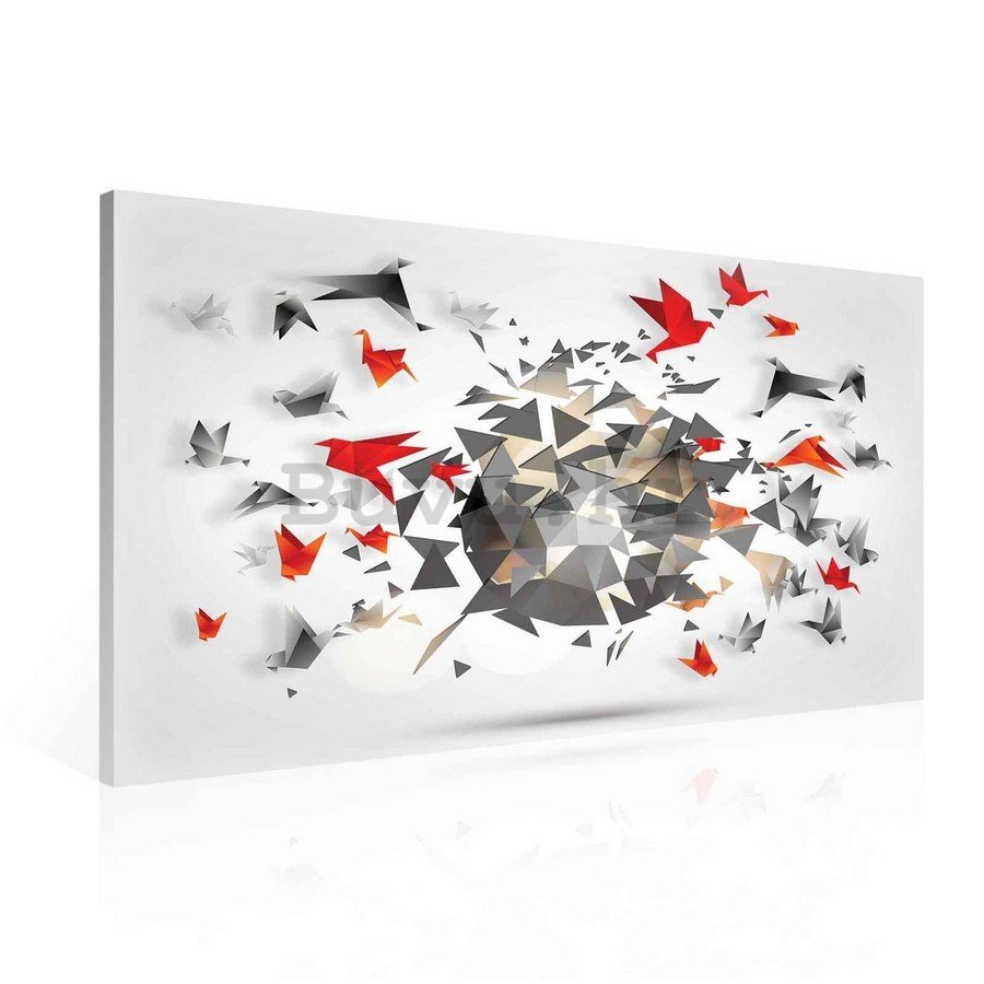 Slika na platnu: Origami - 75x100 cm