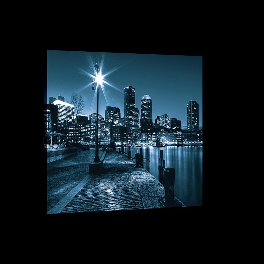 Slika na platnu: Noćni grad (4) - 75x100 cm