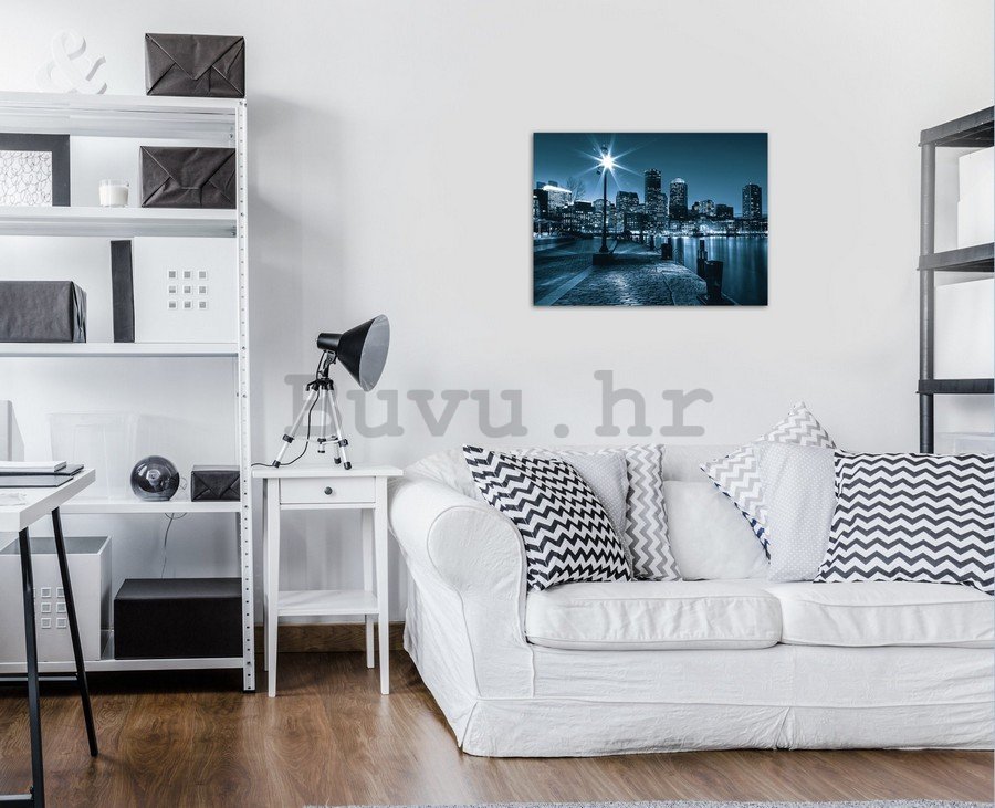 Slika na platnu: Noćni grad (4) - 75x100 cm
