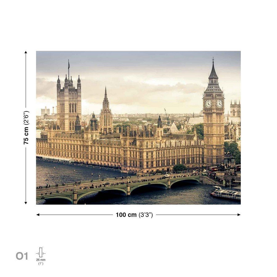 Slika na platnu: Westminster (3) - 75x100 cm