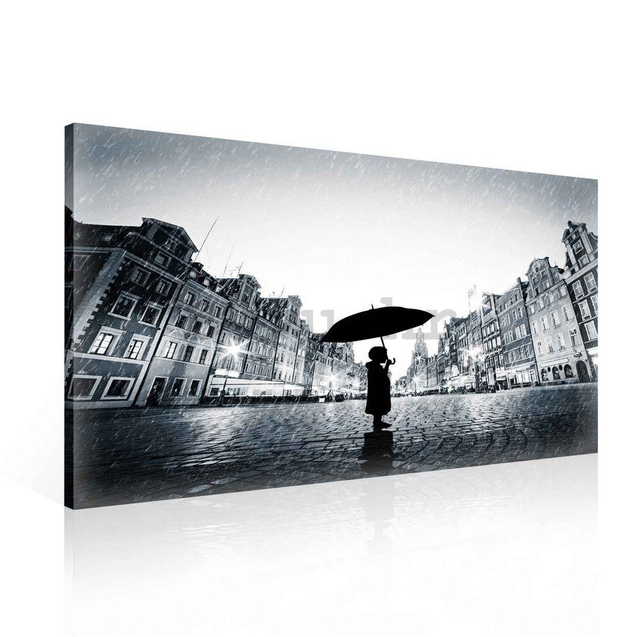 Slika na platnu: Polnoćna kiša - 75x100 cm