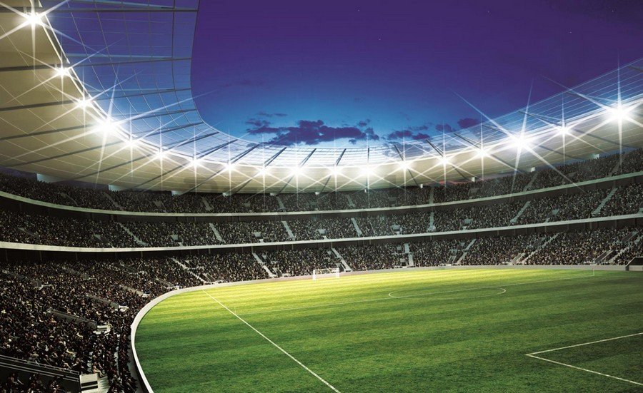 Slika na platnu: Nogometni Stadion (1) - 75x100 cm