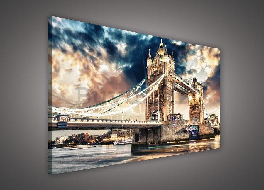 Slika na platnu: Tower Bridge (3) - 75x100 cm