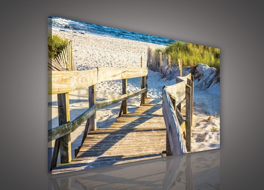 Slika na platnu: Put na plažu (5) - 75x100 cm