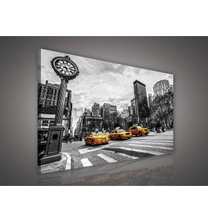 Slika na platnu: New York (Taxi) - 75x100 cm