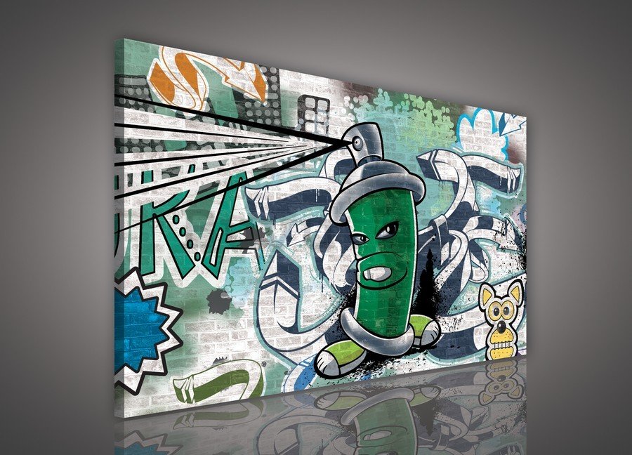 Slika na platnu: Graffiti (8) - 75x100 cm