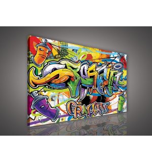 Slika na platnu: Graffiti (2) - 75x100 cm