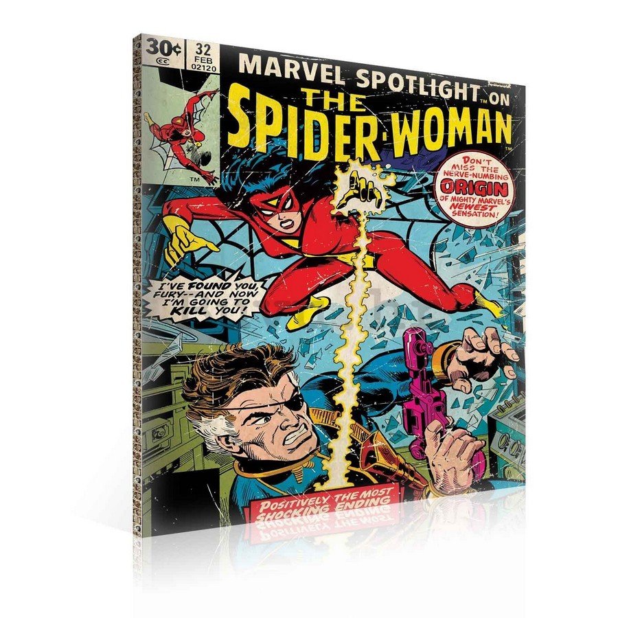 Slika na platnu: The Spider-Woman (comics) - 75x100 cm