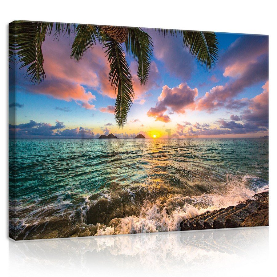 Slika na platnu: Tropski raj (3) - 75x100 cm