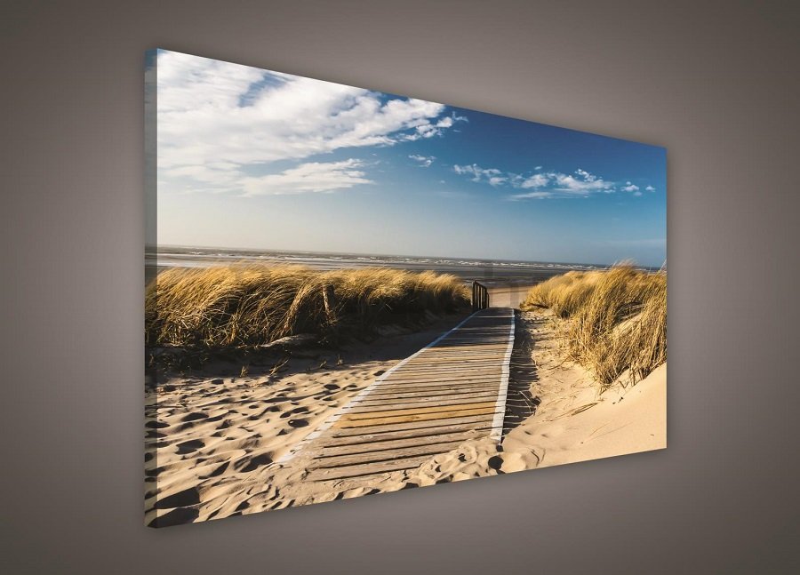 Slika na platnu: Put na plažu (2) - 75x100 cm