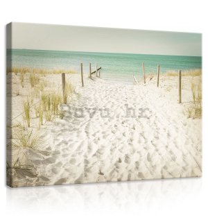 Slika na platnu: Put na plažu (11) - 75x100 cm