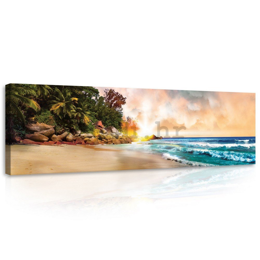 Slika na platnu: Raj na plaži (2) - 145x45 cm