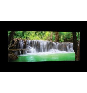 Slika na platnu: Vodopad (3) - 145x45 cm