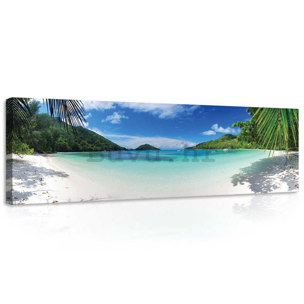 Slika na platnu: Raj na plaži (5) - 145x45 cm