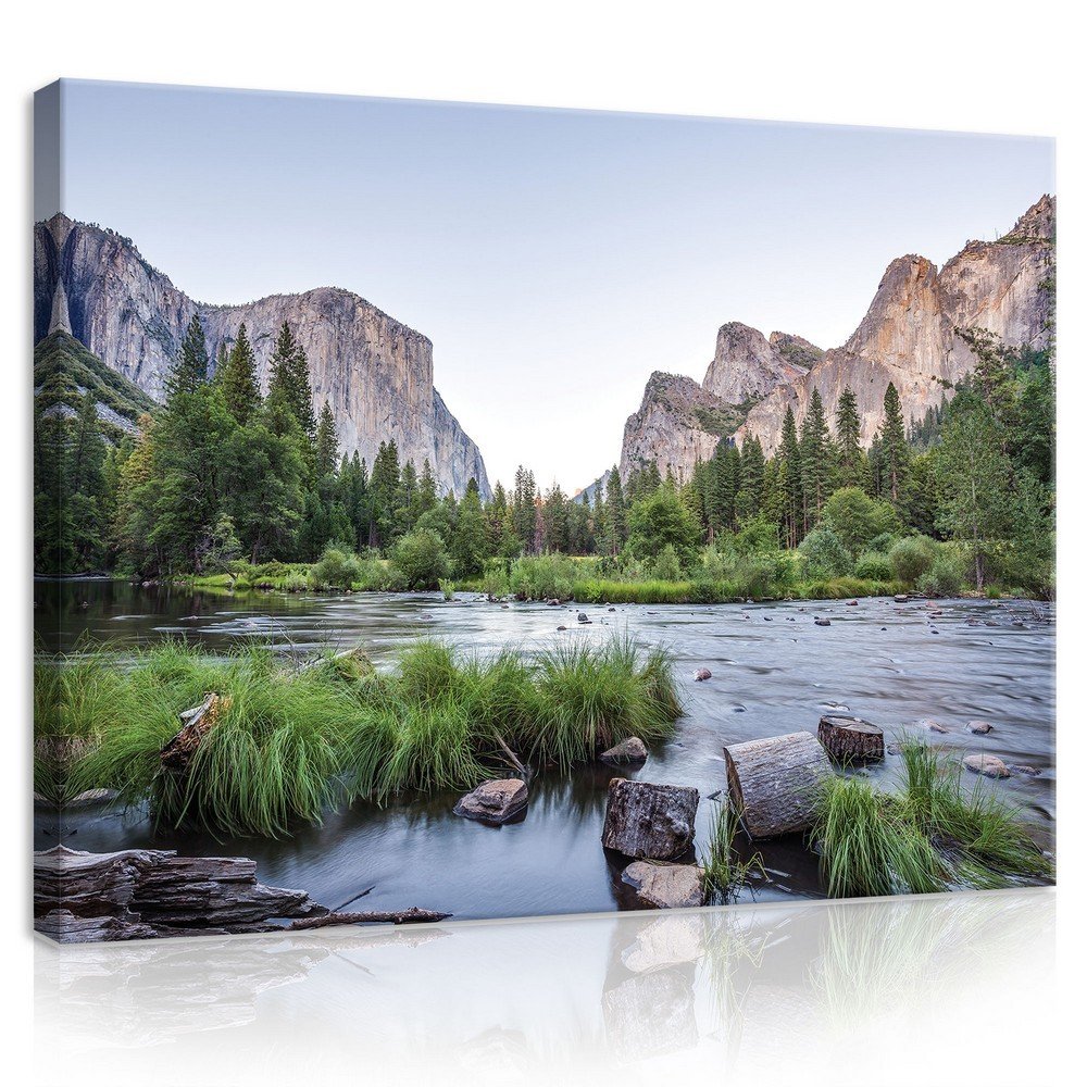 Slika na platnu: Yosemite Valley - 75x100 cm