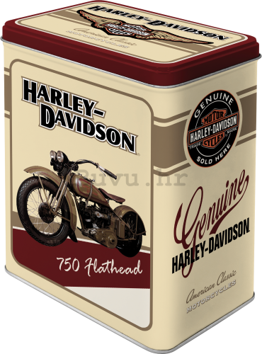 Metalna doza L - Harley-Davidson Flathead