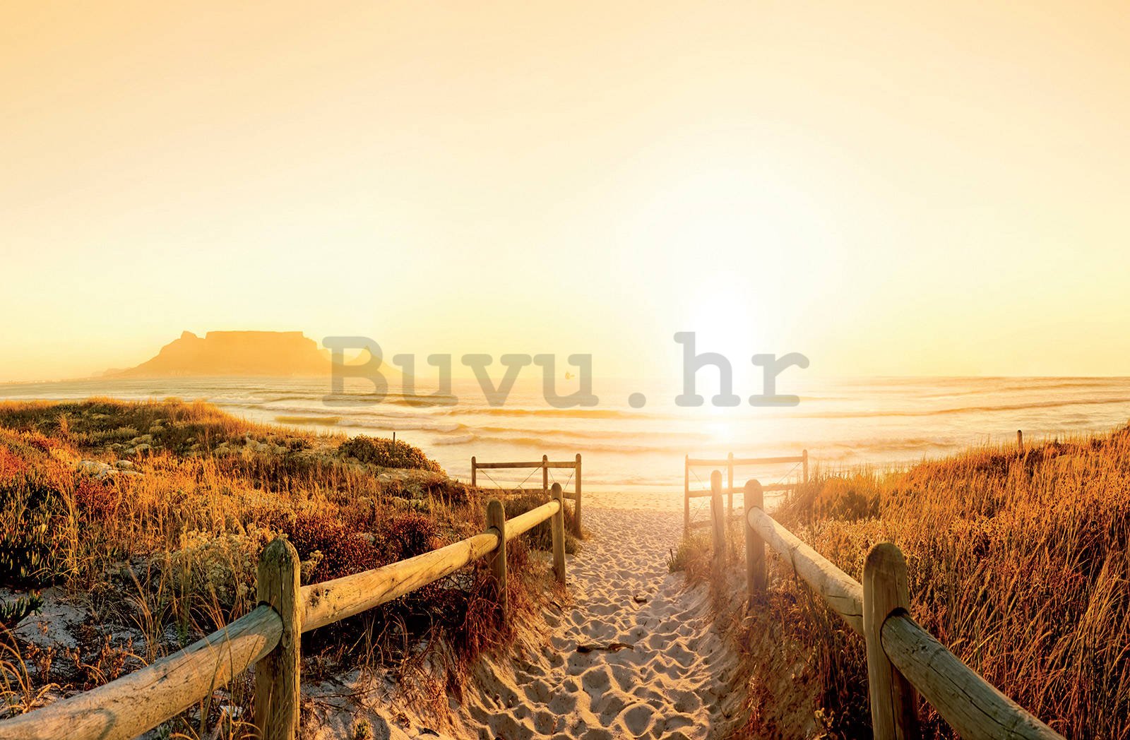 Slika na platnu: Izlazak sunca nad plažom - 116x76 cm