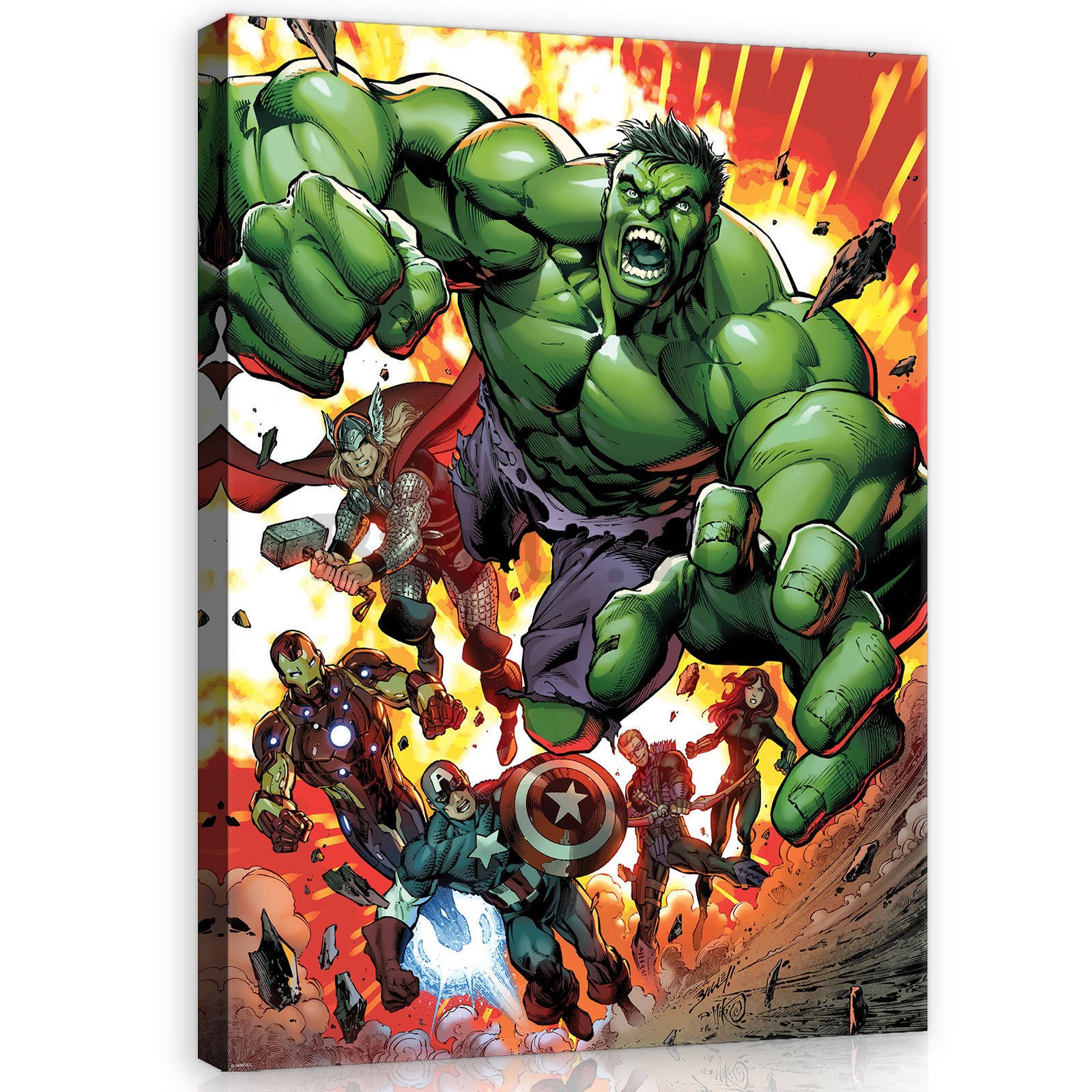 Slika na platnu: Avengers (2) - 75x100 cm