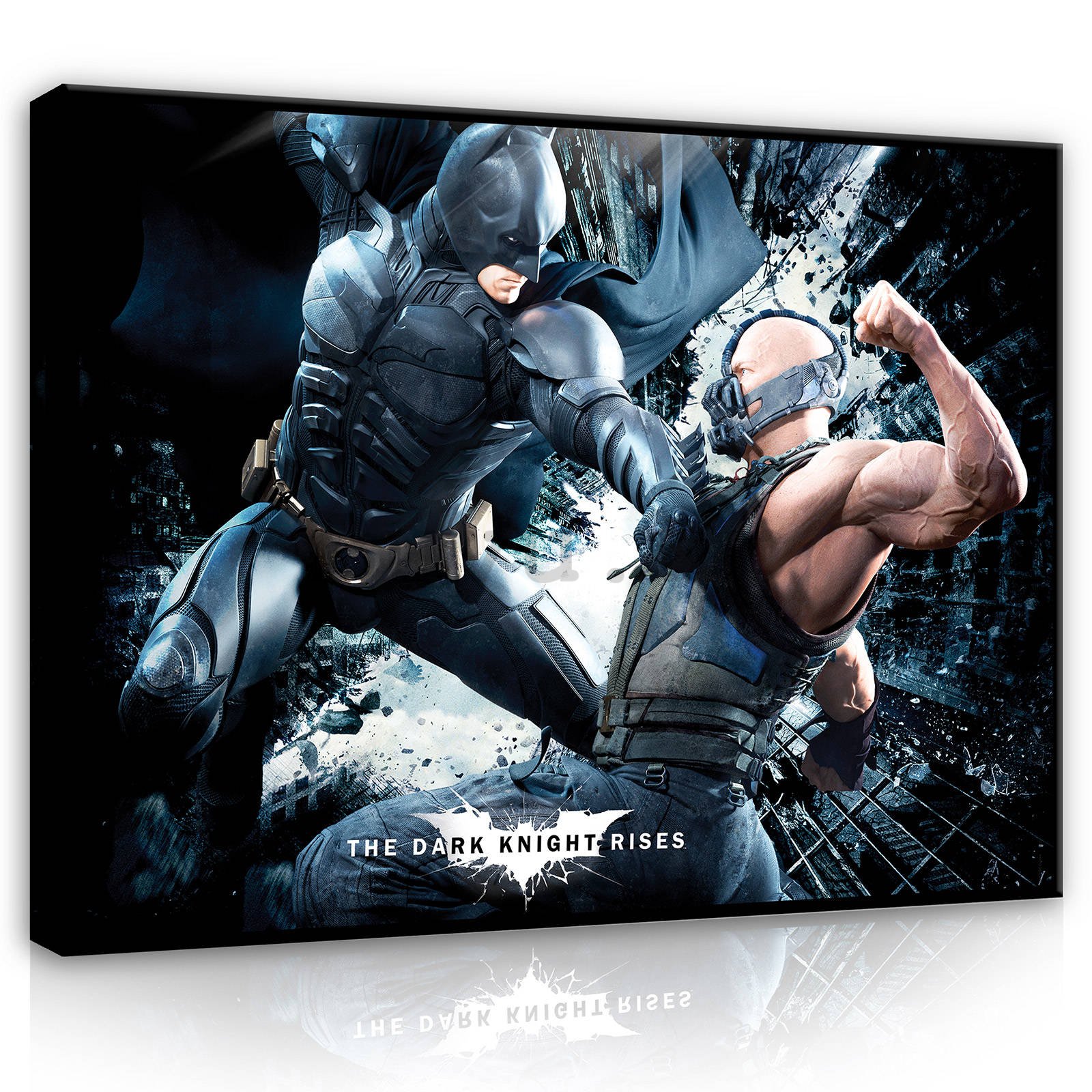 Slika na platnu: Batman & Bane - 100x75 cm
