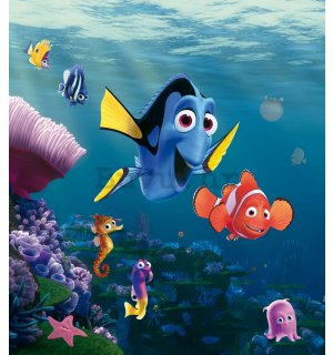 Foto tapeta Vlies: Nemo & Dory - 180x202 cm