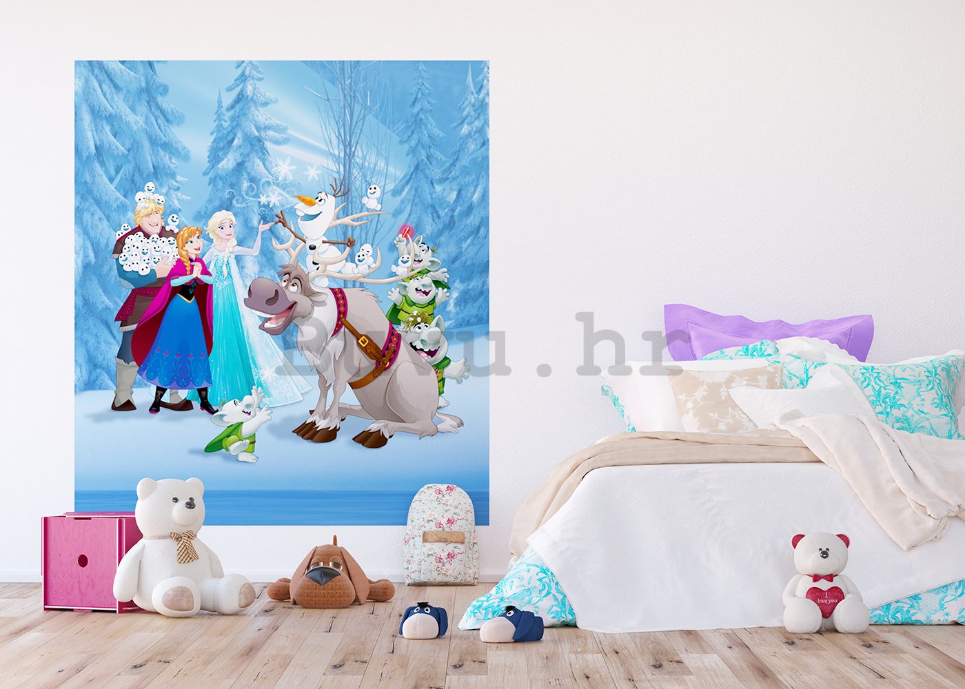 Foto tapeta Vlies: Frozen II - 180x202 cm