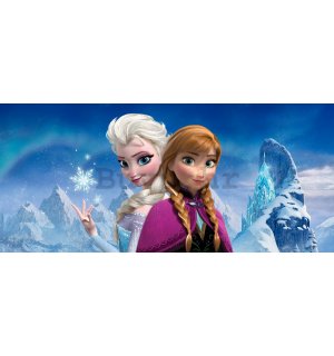 Foto tapeta Vlies: Frozen Sisters (panorama) - 202x90 cm