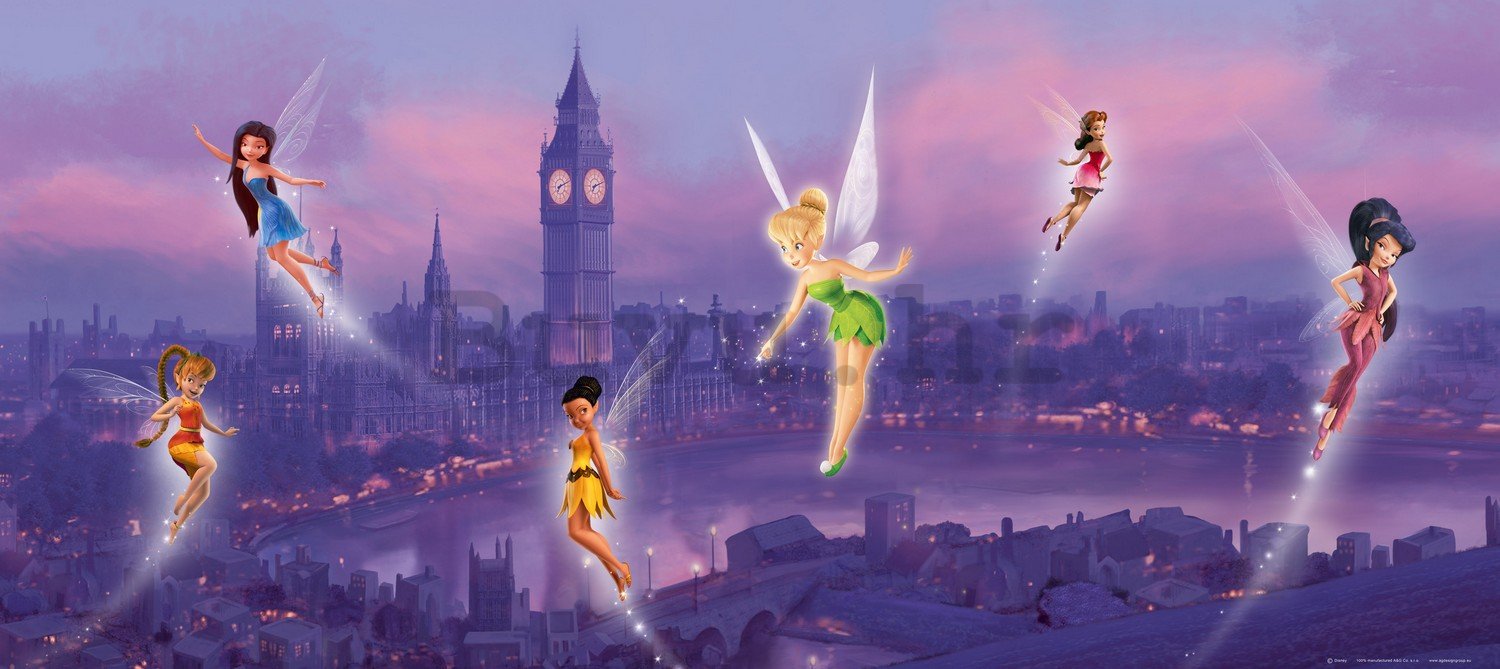 Foto tapeta Vlies: Disney fairies (panorama)  - 202x90 cm