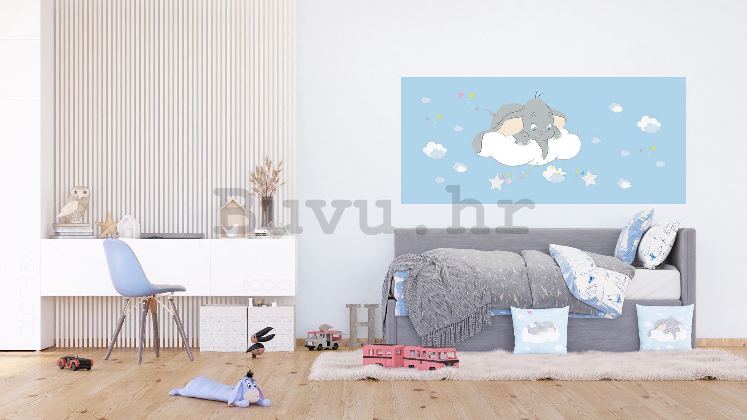 Foto tapeta Vlies: Dumbo (panorama)  - 202x90 cm
