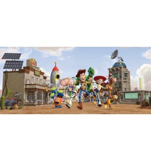Foto tapeta Vlies: Toy Story (panorama)  - 202x90 cm