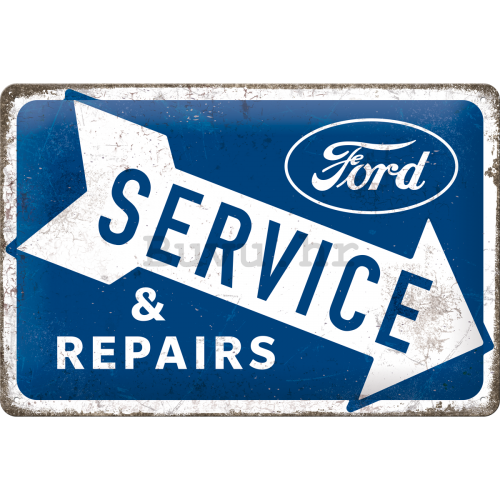 Metalna tabla: Ford (Service & Repairs) - 30x20 cm