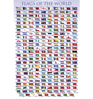Poster - Flag Of The World