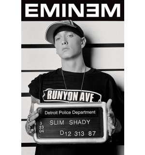 Poster - Eminem (Mugshot) 