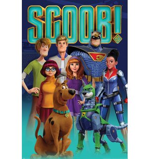 Poster - Scoob! (Scooby Gang and Falcon Force) 