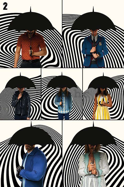 Poster - The Umbrella Academy (Family) 
