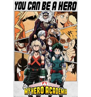 Poster - My Hero Academia (Be a Hero)