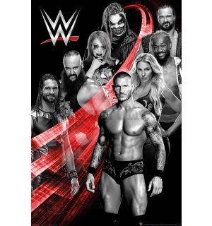 Poster - WWE (Superstars Swoosh) 