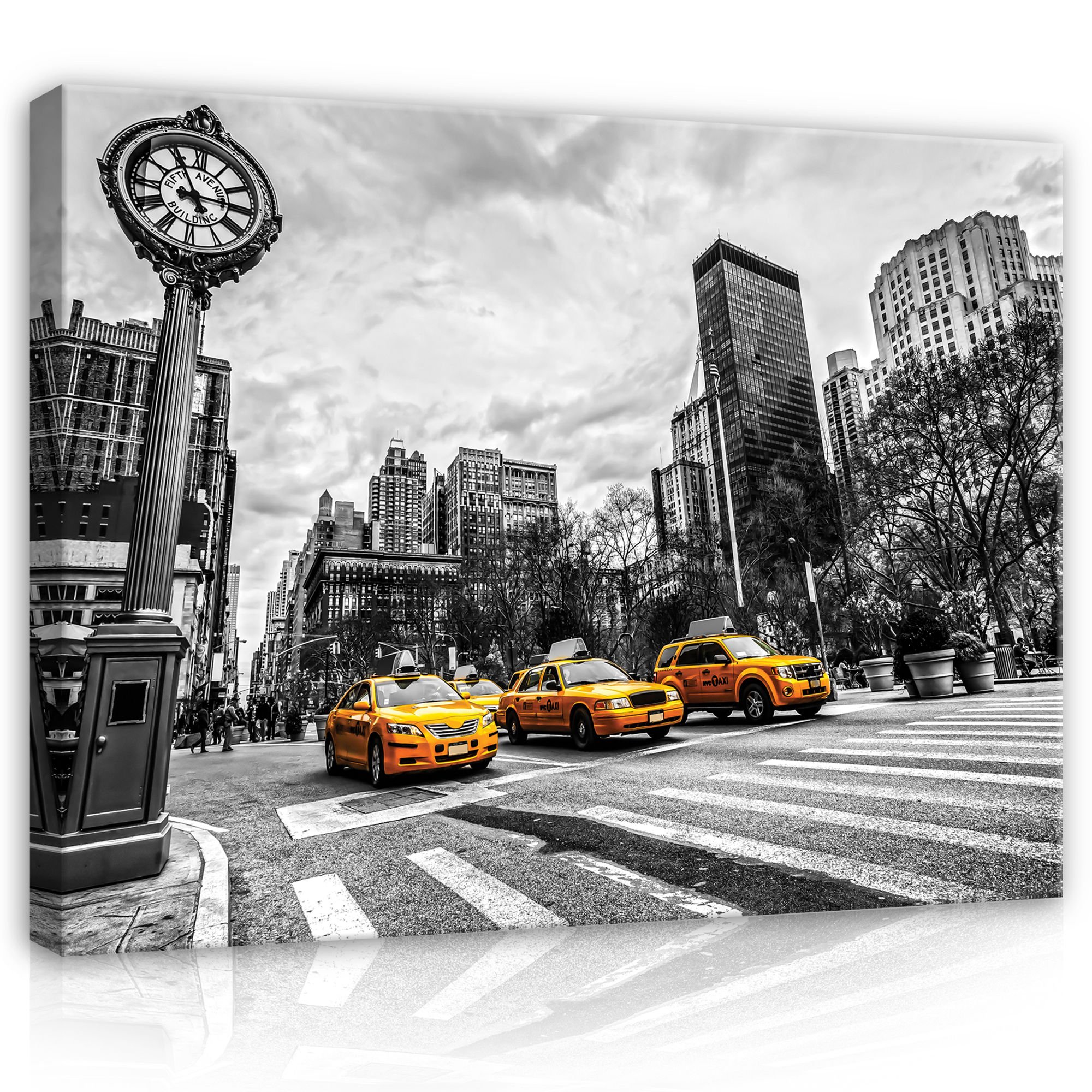 Slika na platnu: New York (Taxi) - 80x60 cm