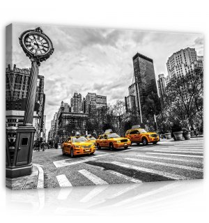 Slika na platnu: New York (Taxi) - 80x60 cm