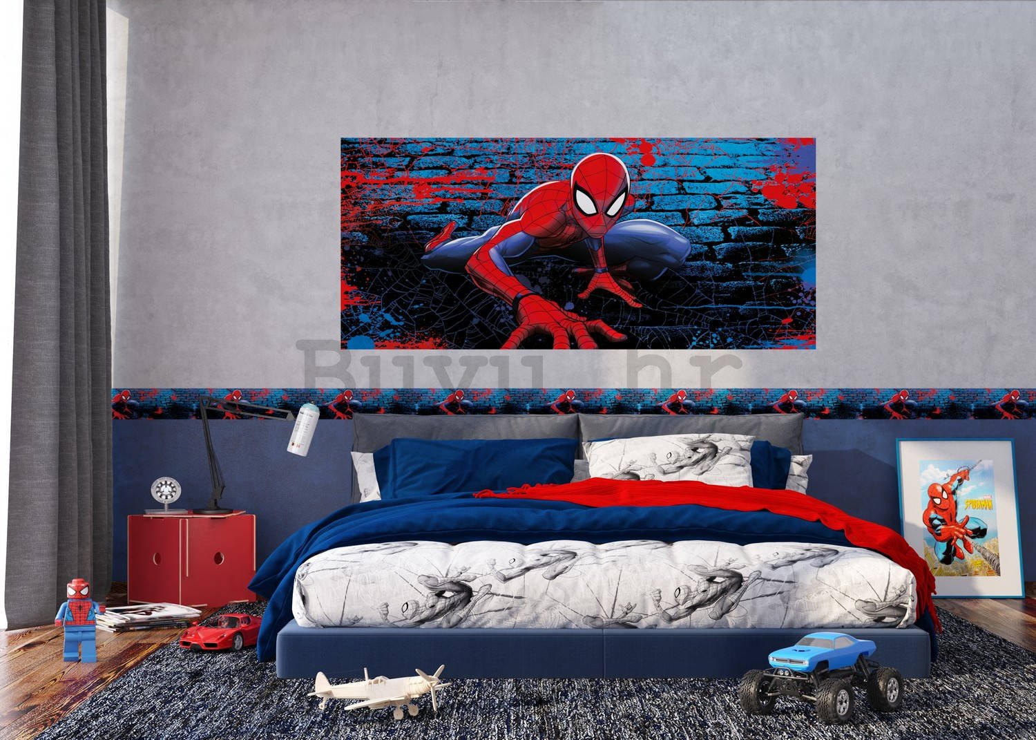 Foto tapeta Vlies: Spiderman (1) - 202x90 cm