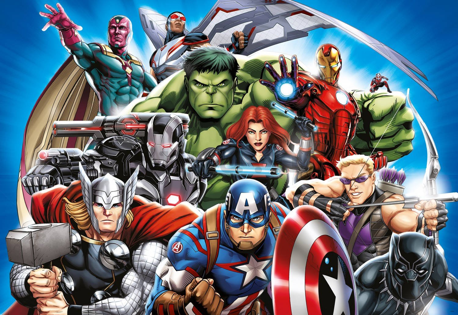 Foto tapeta Vlies: Avengers (7) - 160x110 cm