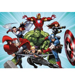 Foto tapeta Vlies: Avengers (4) - 360x270 cm