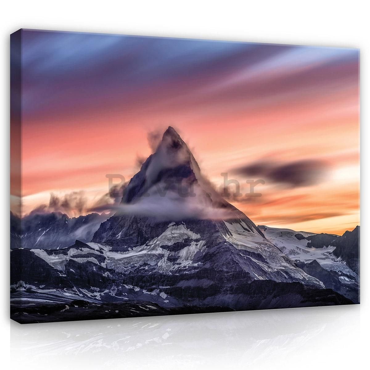 Slika na platnu: Matterhorn (1) - 100x75 cm