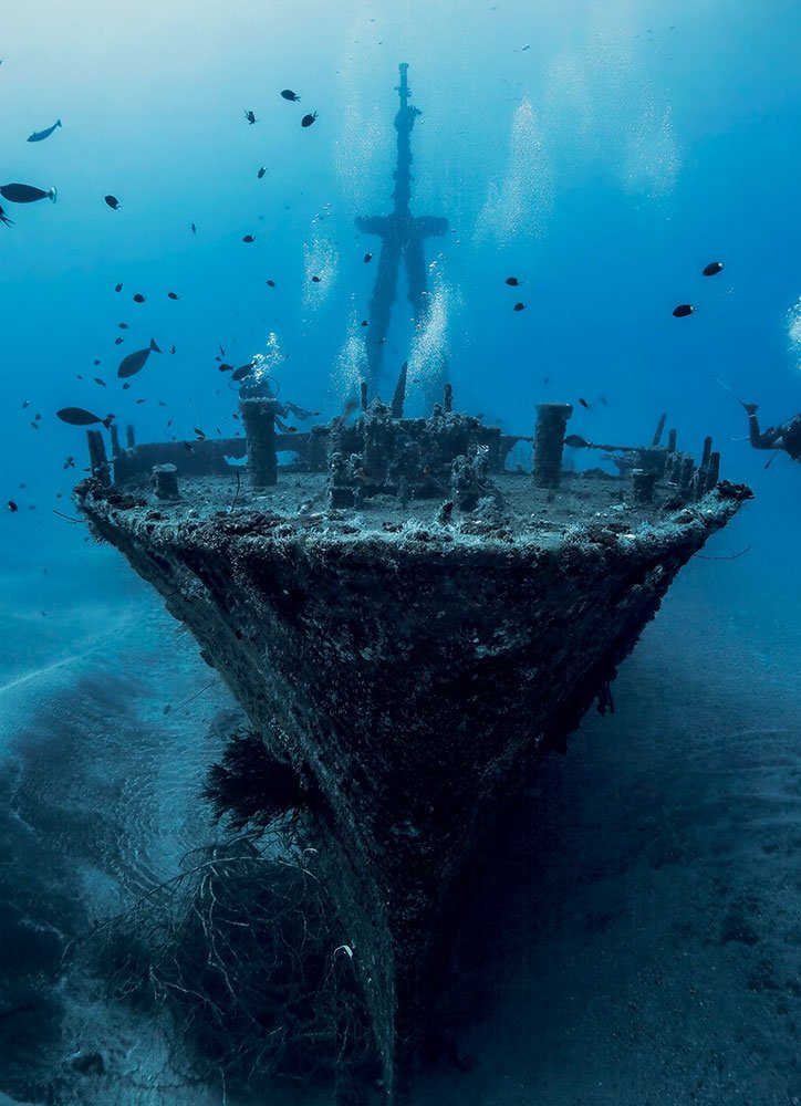Foto tapeta: Podmorska olupina - 184x254 cm