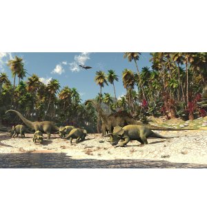 Vlies foto tapeta: Dinosauri - 208x146 cm