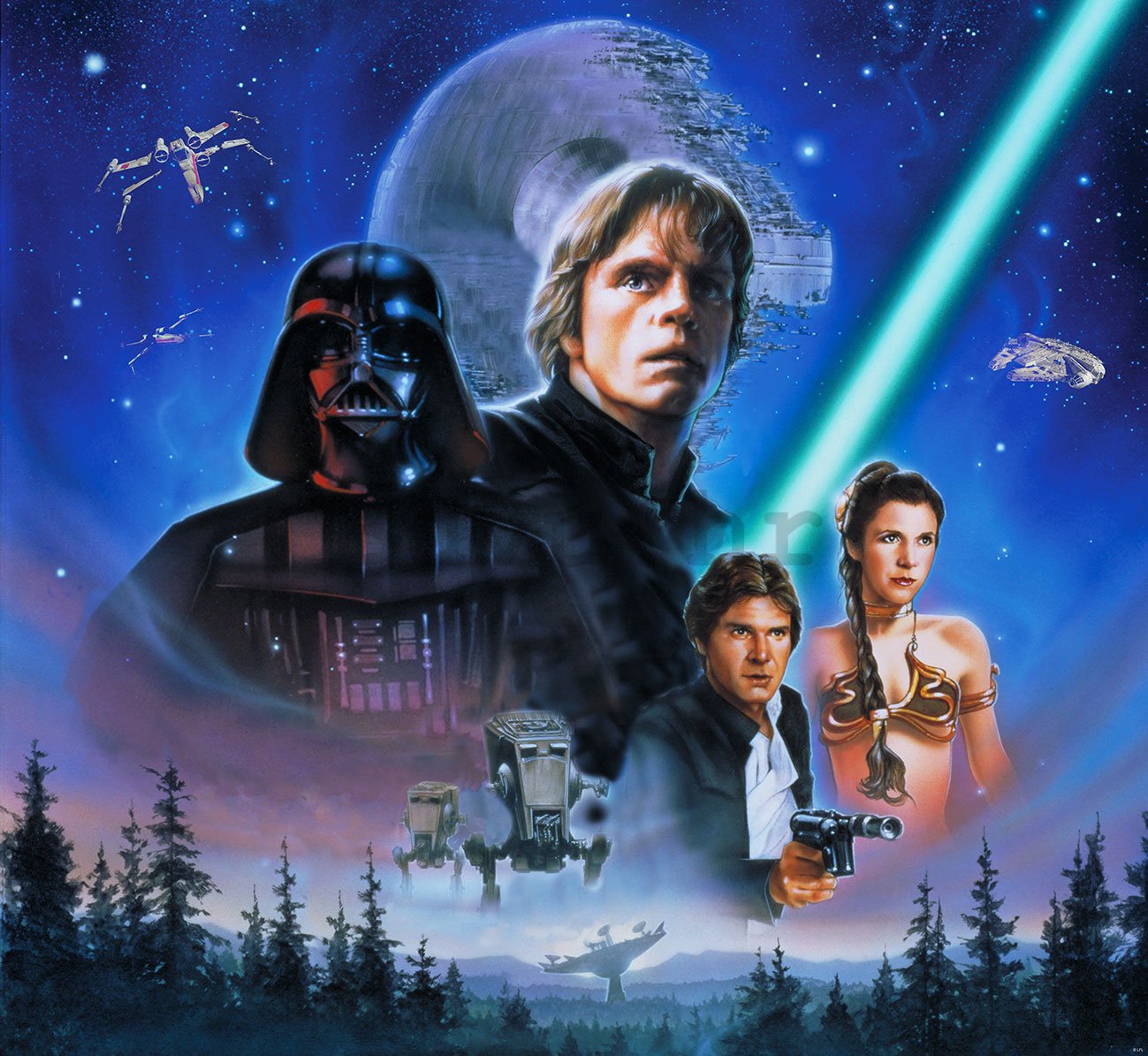 Foto tapeta: Star Wars VI: Povratak Jedija - 276x254 cm