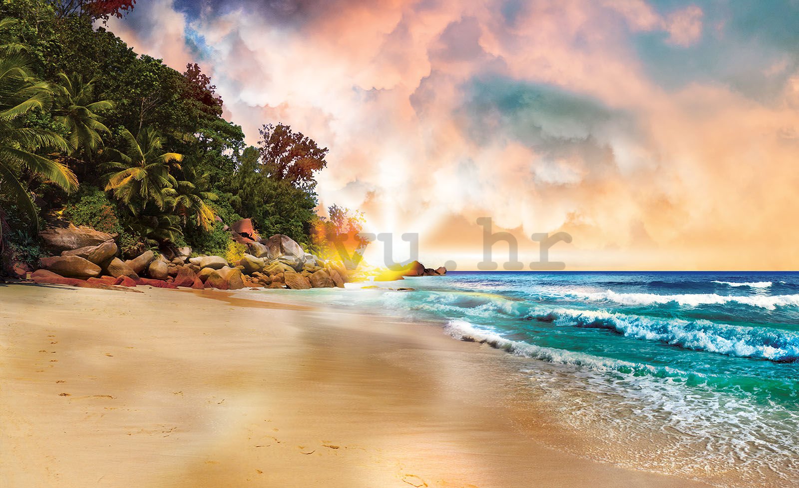 Foto tapeta: Raj na plaži (2) - 368x254 cm