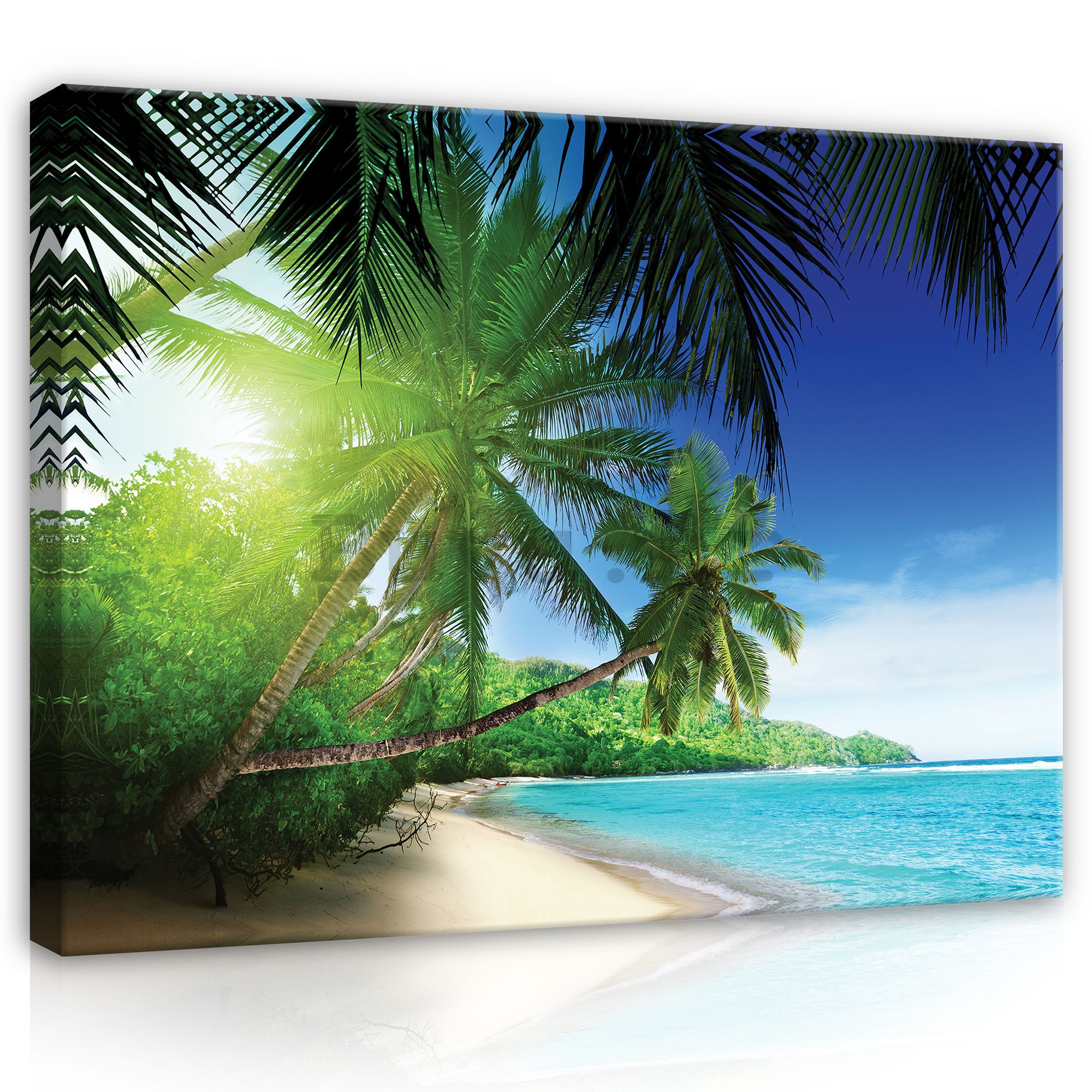 Slika na platnu: Raj na plaži - 80x60 cm